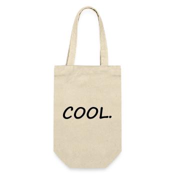 COOL - Geschenkbeutel für Flaschen - Natur - Vorne