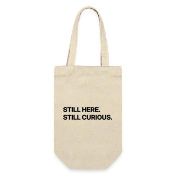 Still here. Still curious. - Gift Bag for Bottles - nature - Front