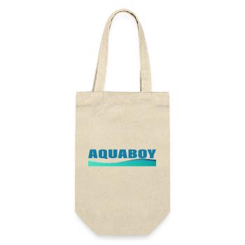 AQUABOY - Gift Bag for Bottles - nature - Front