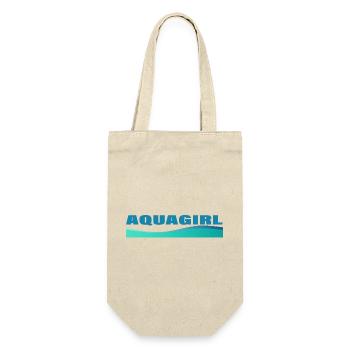 AQUAGIRL - Gift Bag for Bottles - nature - Front