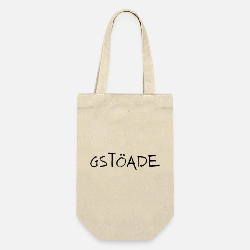 Gstöade - Geschenkbeutel für Flaschen - Natur