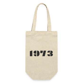 1973 - Geschenkbeutel für Flaschen - Natur - Vorne