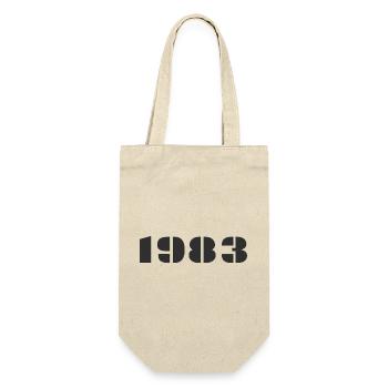 1983 - Geschenkbeutel für Flaschen - Natur - Vorne