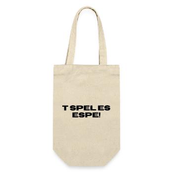 Gents_Dialect_T-shirt_-_Belgische_Streetwear - Sac à bouteille - nature - Devant