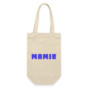 MAMIE. FÊTE DES MÈRES. BONNE FÊTE MAMIE. JE T'AIME - Sac à bouteille - nature - Devant