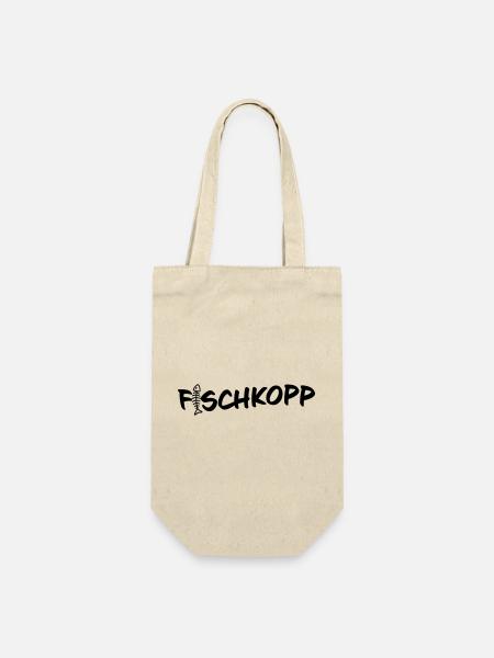Fischkopp - Geschenkbeutel für Flaschen - Natur