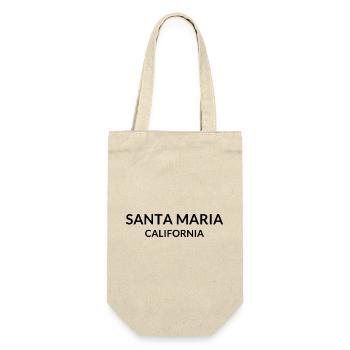 Santa Maria California USA - Gift Bag for Bottles - nature - Front