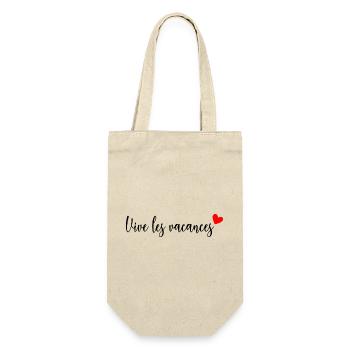 THANK YOU. MISTRESS. MASTER. HOLIDAY - Gift Bag for Bottles - nature - Front