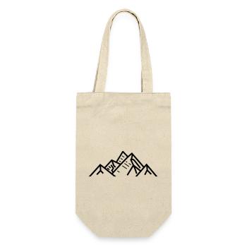 Mountain - Gift Bag for Bottles - nature - Front