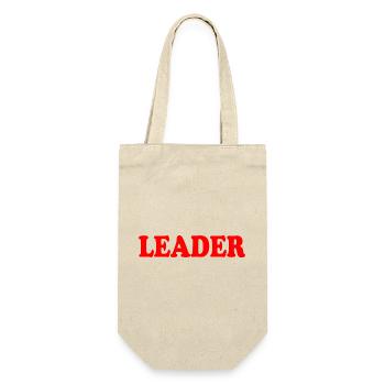 Leader - Gift Bag for Bottles - nature - Front