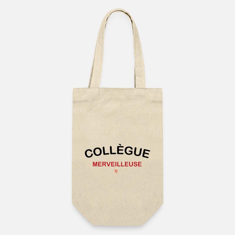 Collègue merveilleuse - Sac à bouteille - nature