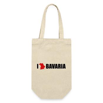 J’adore Bavaria Bayern Liebe - Sac à bouteille - nature - Devant