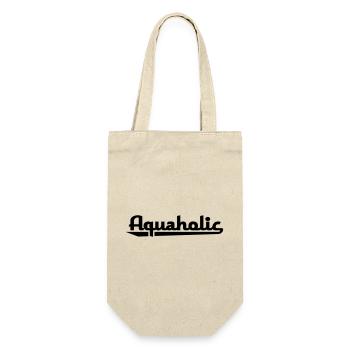 2541614 15910338 aquaholic - Gift Bag for Bottles - nature - Front