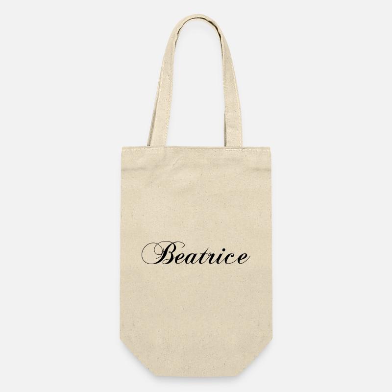 Beatrice, personalized clothing - Gift Bag for Bottles - nature