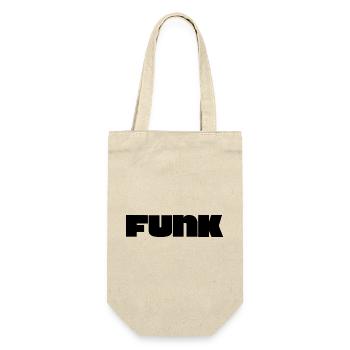 Funk bold logo - Gift Bag for Bottles - nature - Front