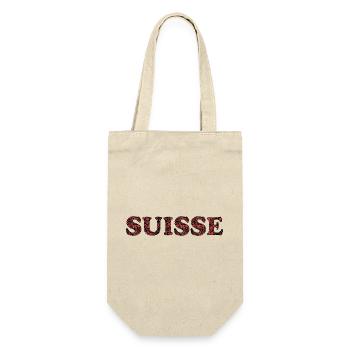SWITZERLAND. HUMOR. COUNTRY - Gift Bag for Bottles - nature - Front