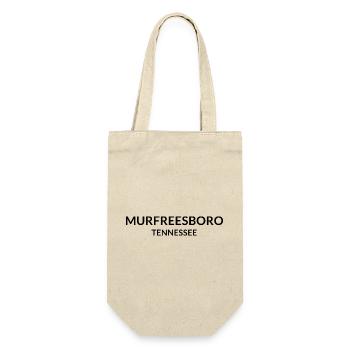 Murfreesboro Tennessee USA - Geschenkbeutel für Flaschen - Natur - Vorne