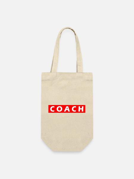 COACH - Geschenkbeutel für Flaschen - Natur