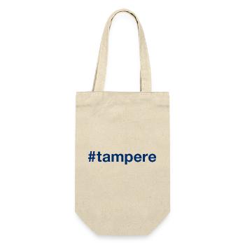Tampere Suomi Finland Hashtag - Gift Bag for Bottles - nature - Front