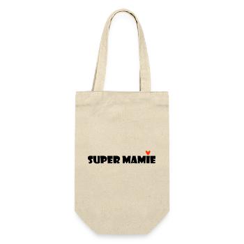OMA. MAMA. OMA. MUTTERTAG - Geschenkbeutel für Flaschen - Natur - Vorne