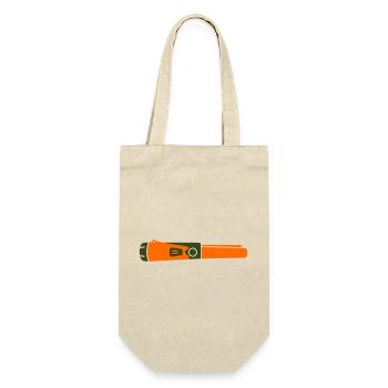 Pinpointer Probe Detectorist - Gift Bag for Bottles - nature - Front