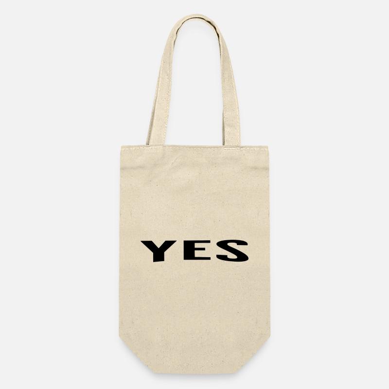 Yes is always a good answer - Sac à bouteille - nature