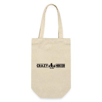 Crazy Hiker Mountain Hiker - Gift Bag for Bottles - nature - Front