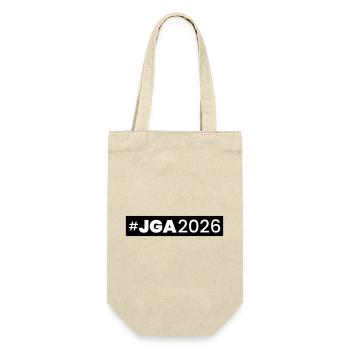 Jga 2026 Junggesellenabschied - Geschenkbeutel für Flaschen - Natur - Vorne