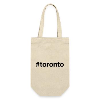 TORONTO Canada Kanada Hashtag - Gift Bag for Bottles - nature - Front