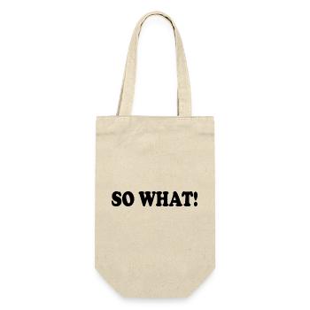 So what - Gift Bag for Bottles - nature - Front