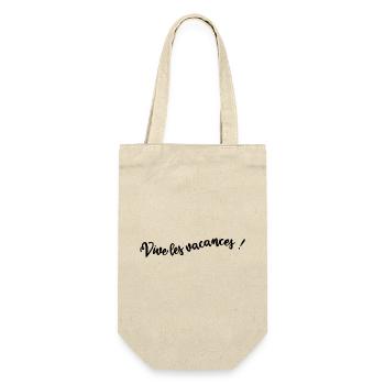 MAÎTRESSE. MAITRE. MERCI. MERCI MAÎTRESSE - Sac à bouteille - nature - Devant