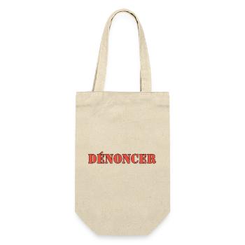 DENOUNCE - Gift Bag for Bottles - nature - Front