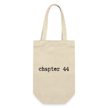 chapter 44 Geburtstag - Geschenkbeutel für Flaschen - Natur - Vorne