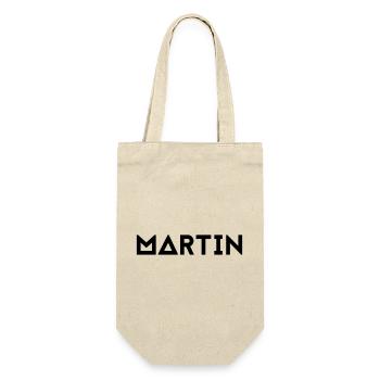 First name Martin - Gift Bag for Bottles - nature - Front