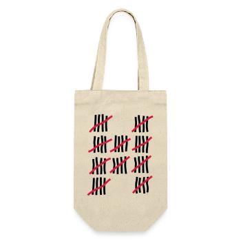 Birthday 50 years - Gift Bag for Bottles - nature - Front