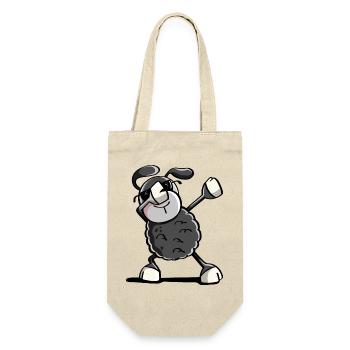 Trendy Black Sheep Dab Danse - tamponnant Animaux - Sac à bouteille - nature - Devant