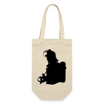 feuerwehr_1 - Gift Bag for Bottles - nature - Front
