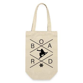 BOARD - Geschenkbeutel für Flaschen - Natur - Vorne