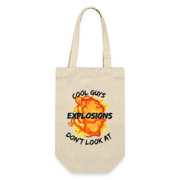 Cool guys don't look at Explosions - Gift Bag for Bottles - nature - Front