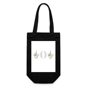 lol - Gift Bag for Bottles - black - Front