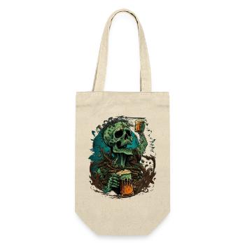 Beer Zombie Creepy - Gift Bag for Bottles - nature - Front