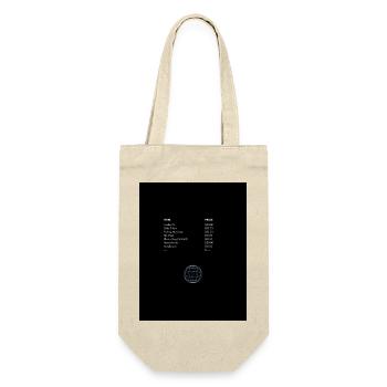 Item List - Geschenkbeutel für Flaschen - Natur - Vorne