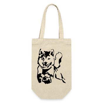 Shiba Inu - Sac à bouteille - nature - Devant