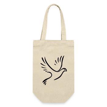 Colombe de la paix - Sac à bouteille - nature - Devant
