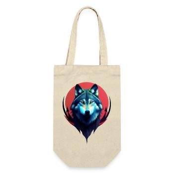 Wolf - Gift Bag for Bottles - nature - Front