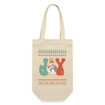 Pull de Noël moche - Sac à bouteille - nature - Devant