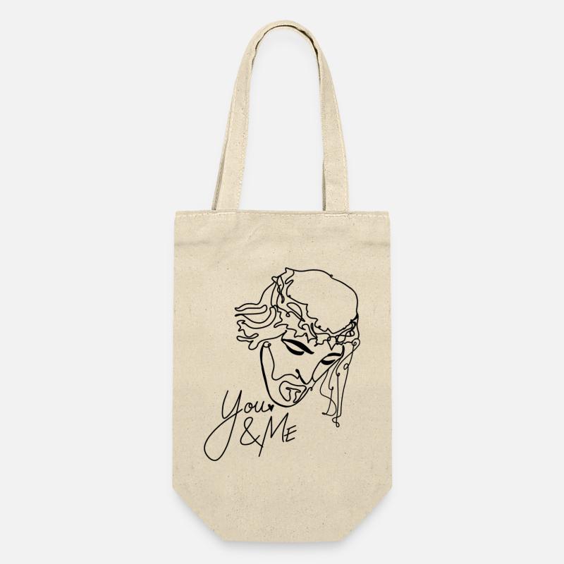 Jésus - Sac à bouteille - nature