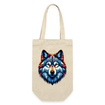 Wolf - Gift Bag for Bottles - nature - Front