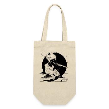 Flûte Girl - Sac à bouteille - nature - Devant