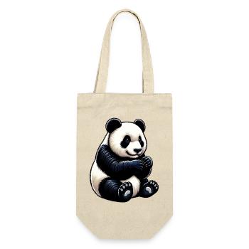Panda - Sac à bouteille - nature - Devant